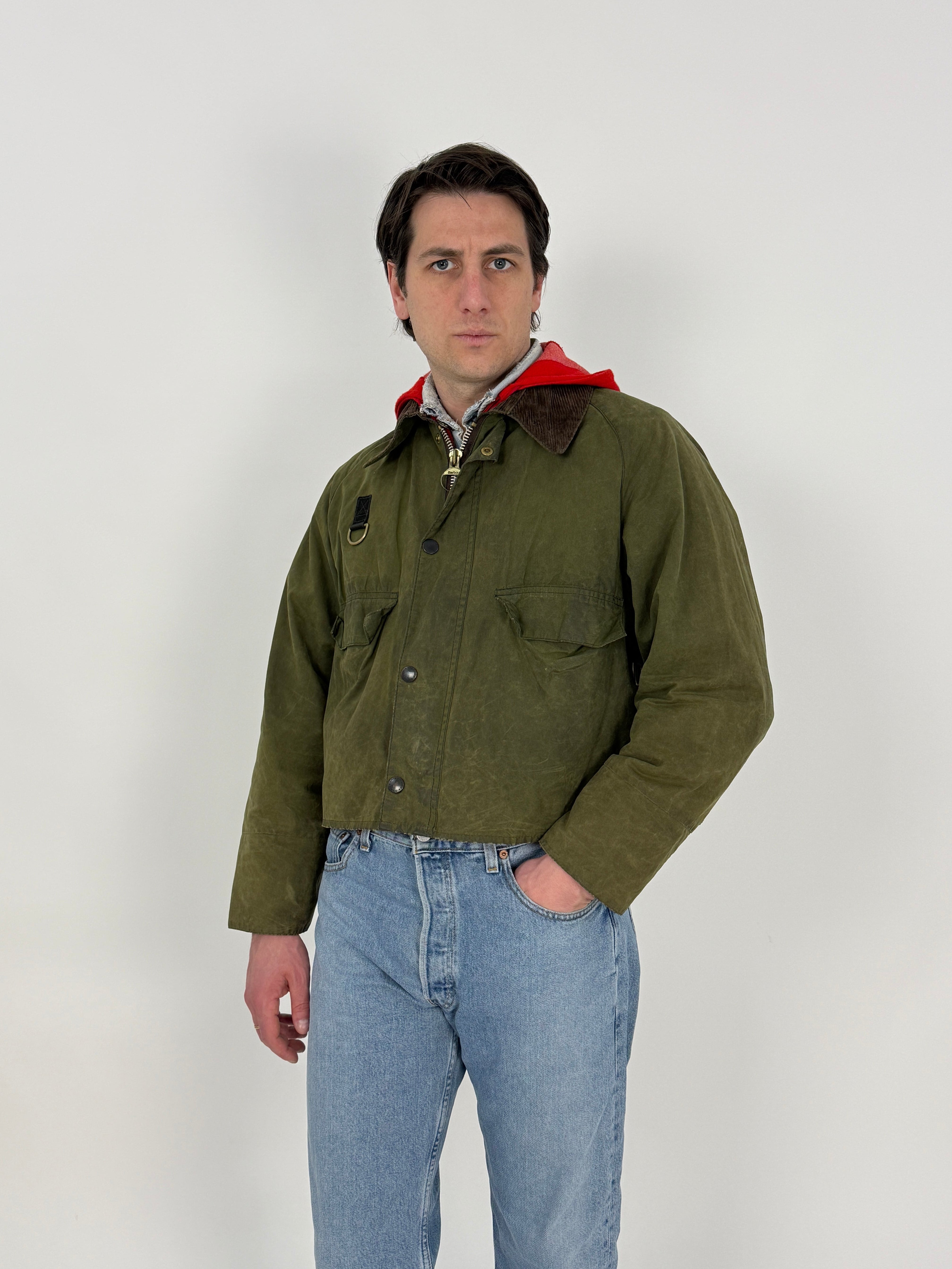Barbour Spey vintage jacket - verde oliva