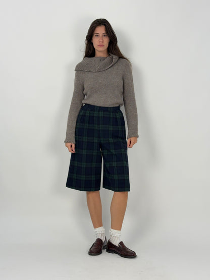 Bermuda in lana Scozzese