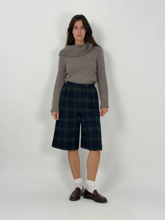 Bermuda in lana Scozzese