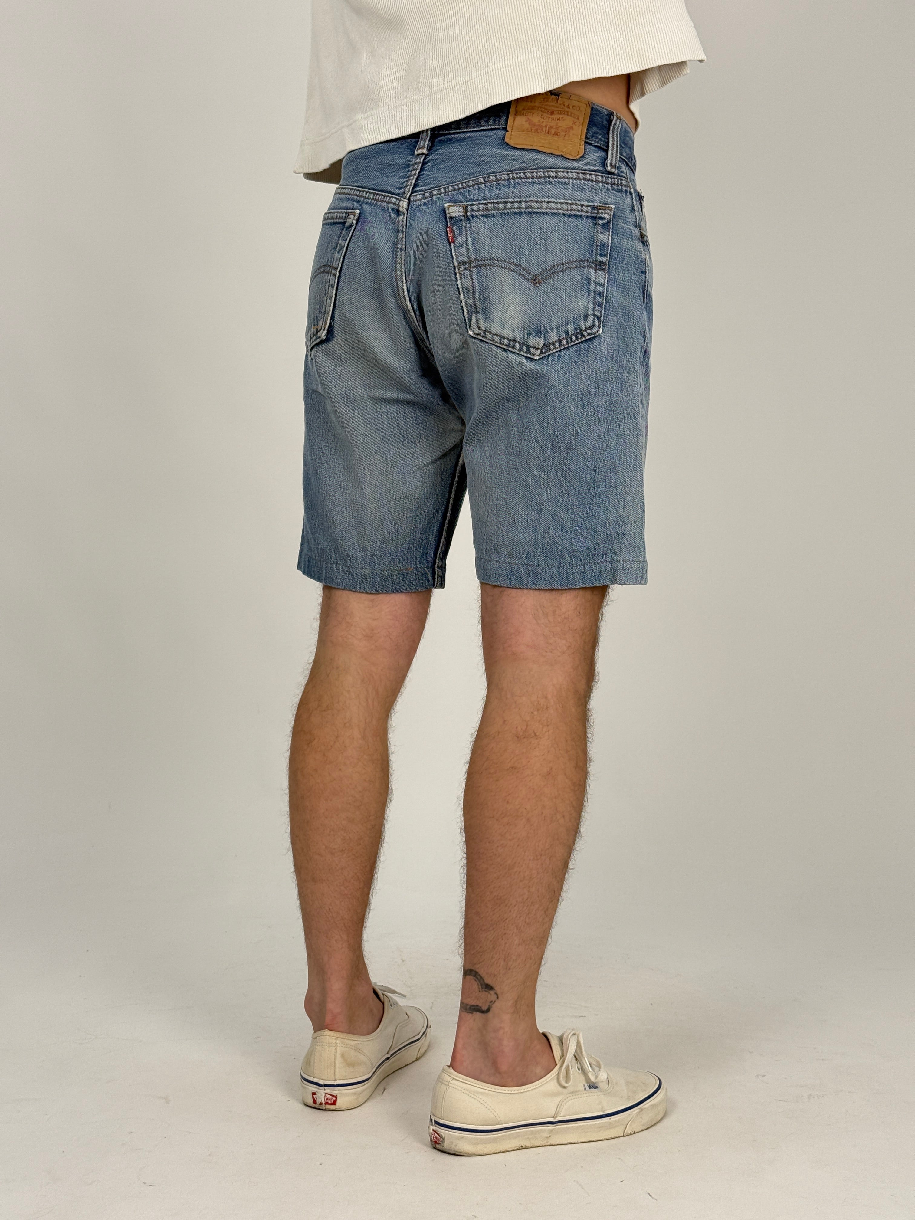 Bermuda Levi's 557 Relaxed Light Wash - Taglia 46/48 M