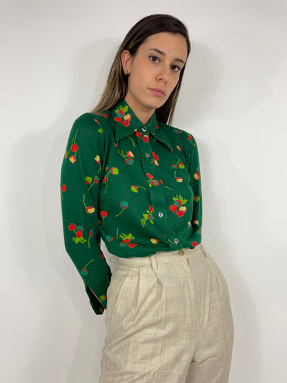 camicia-in-jersey-anni-70-a-fiori-colore-verde