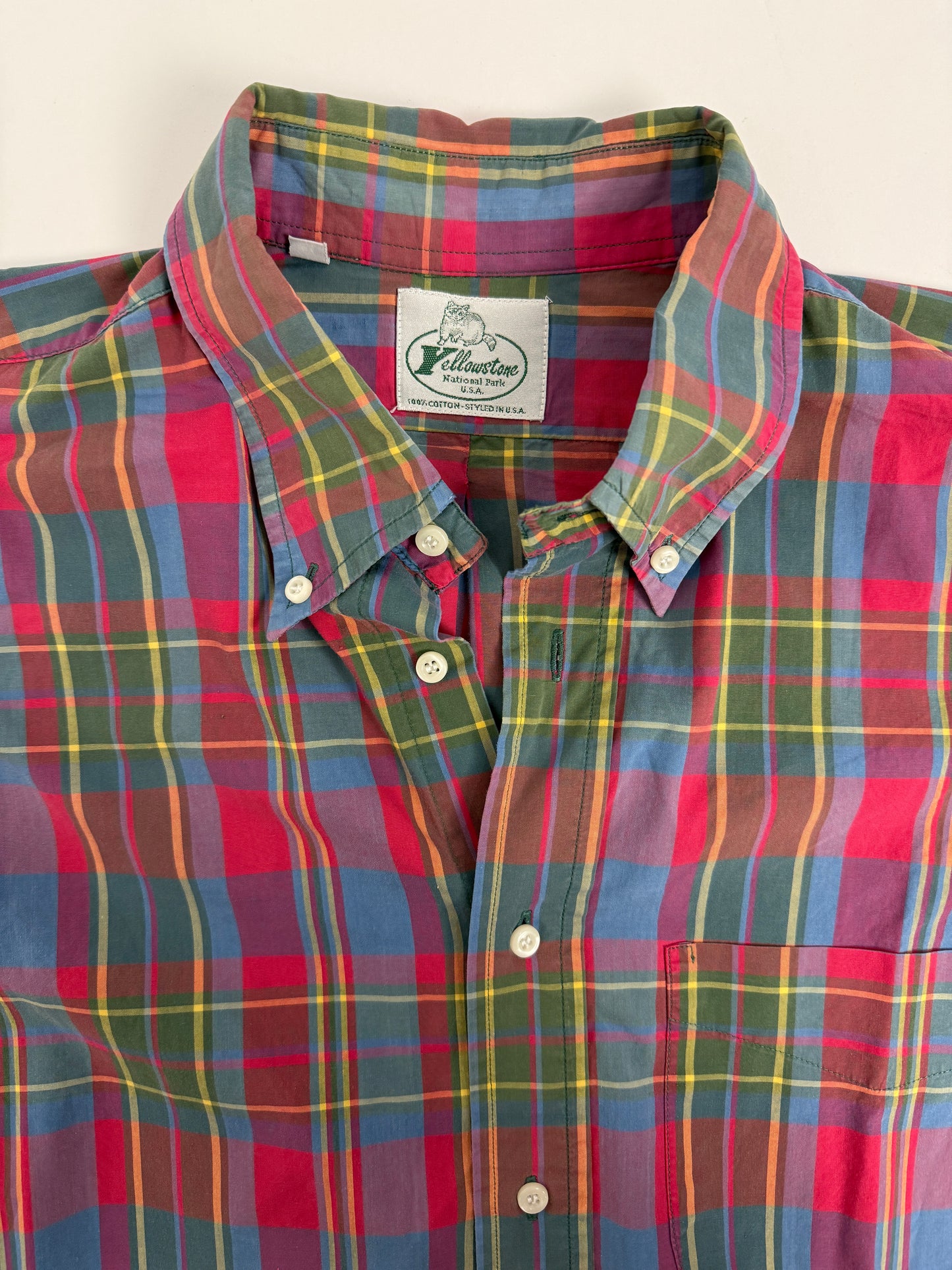 Camicia a quadri Yellowstone U.S.A.