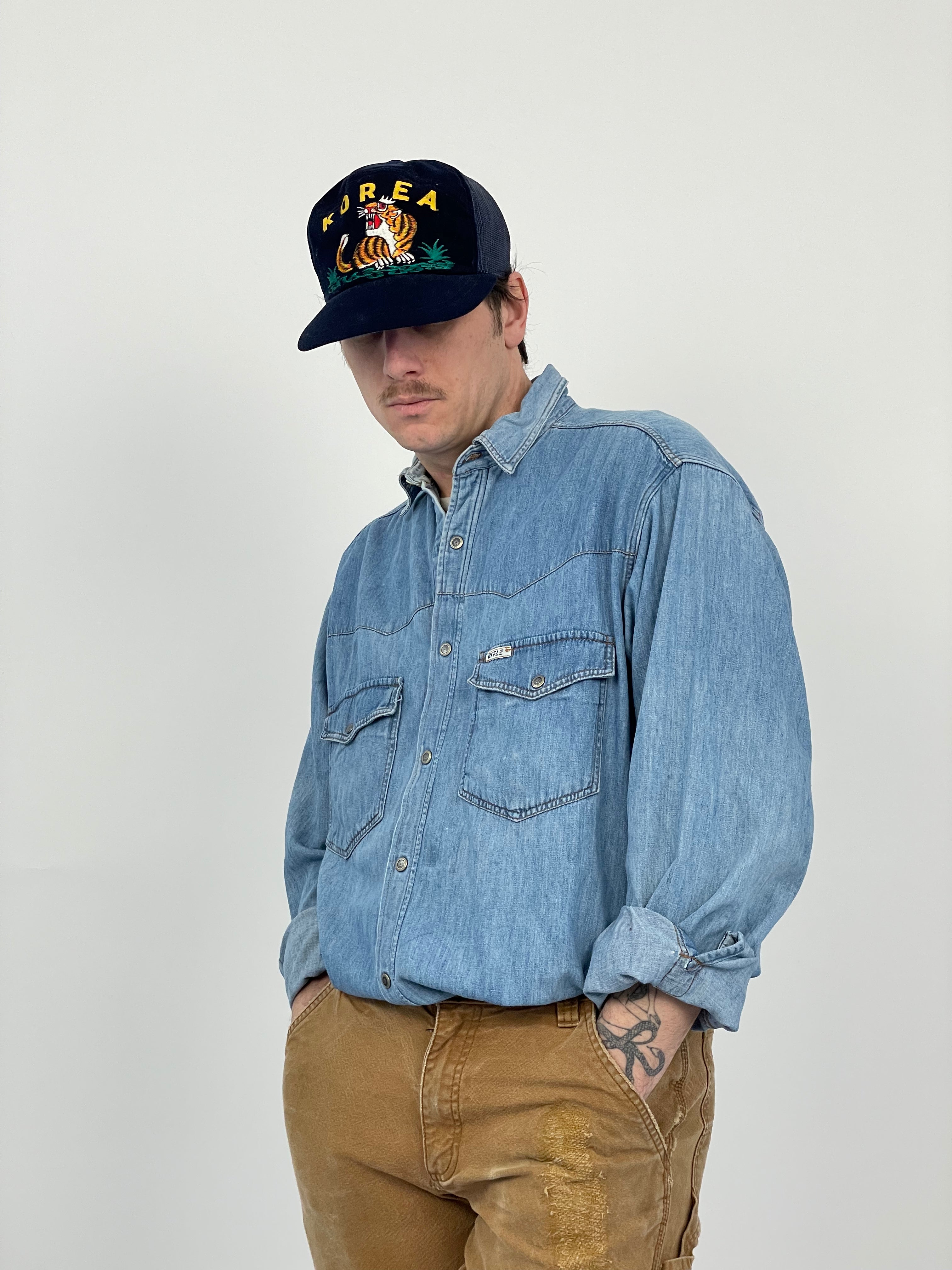 Camicia Rifle in jeans