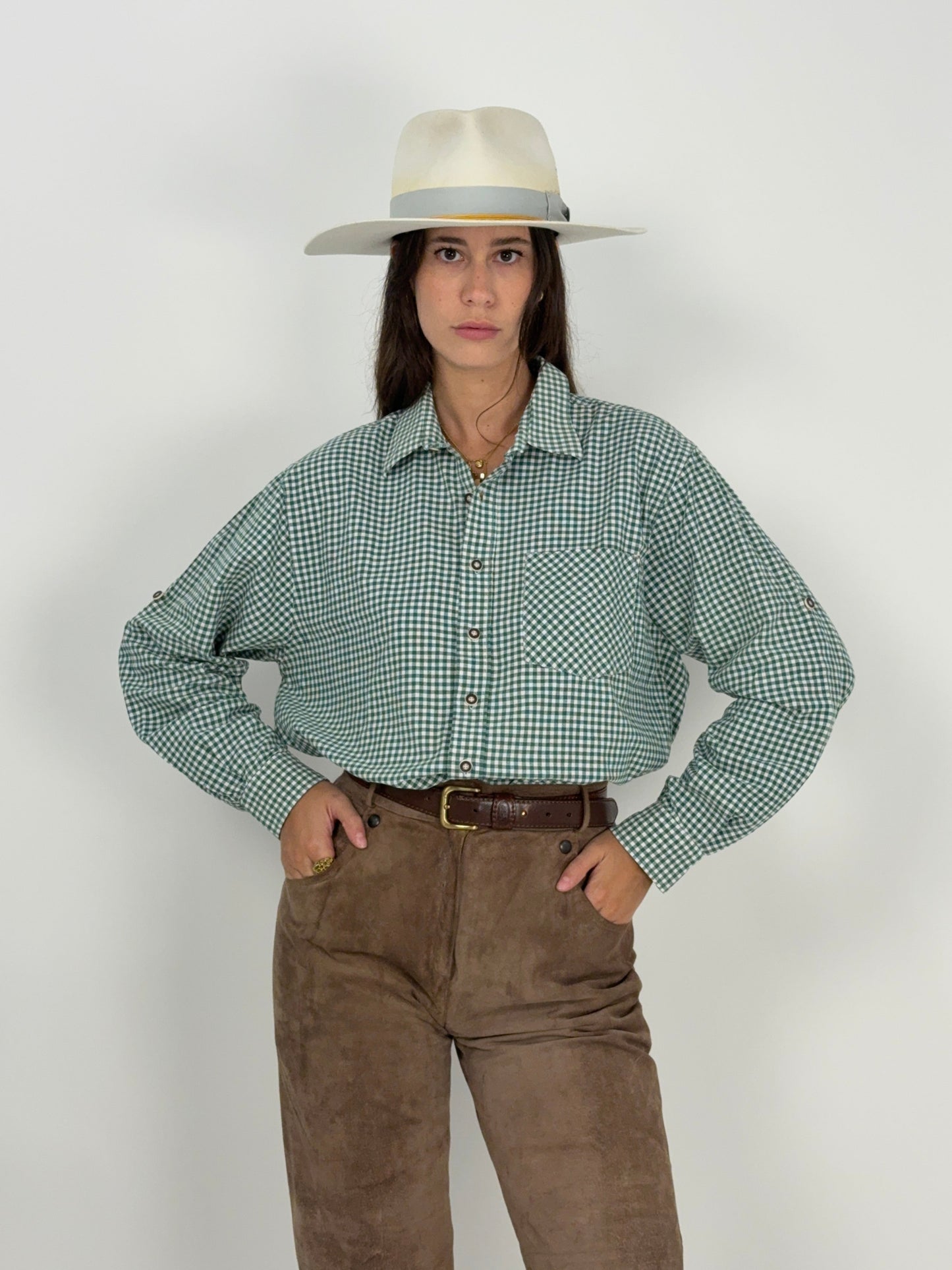 Camicia a quadri Trachten