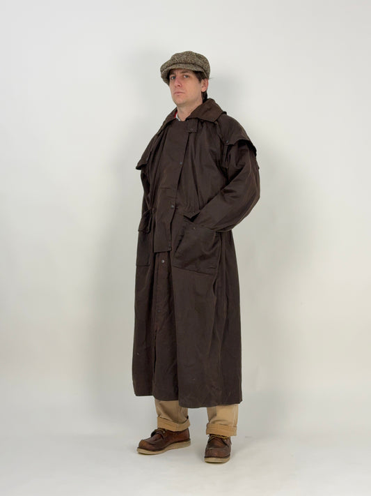 Cappotto lungo con mantellina - Fangovintage