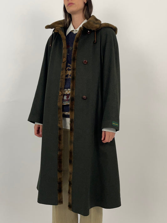 Cappotto Loden Steinbock anni '70