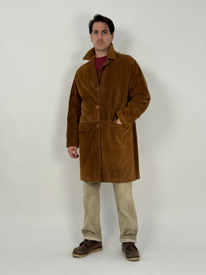 Cappotto in camoscio anni '70