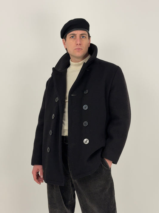 Cappotto Pea Coat US Navy 740N Schott NYC