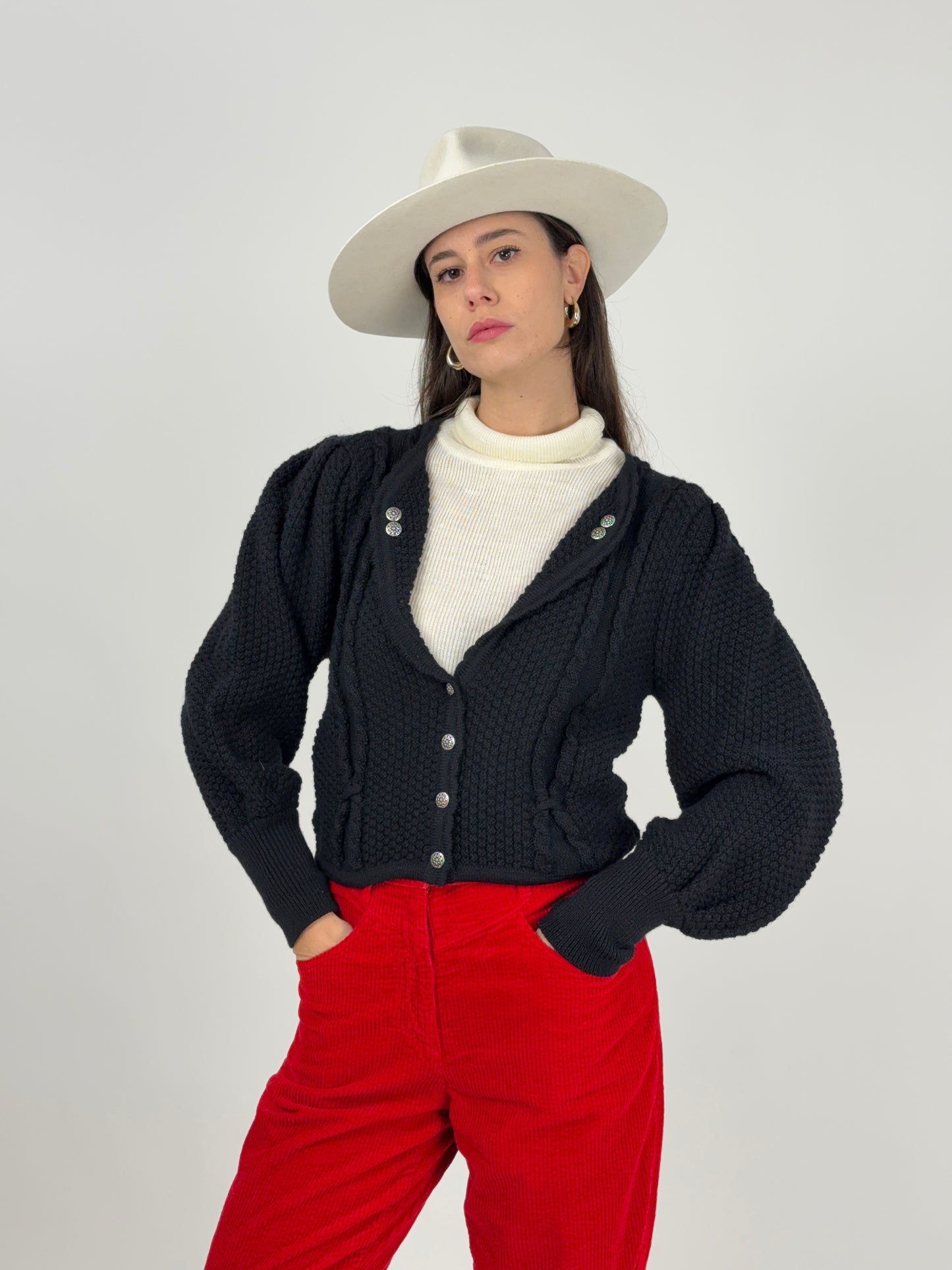 Cardigan Alphorn anni '80