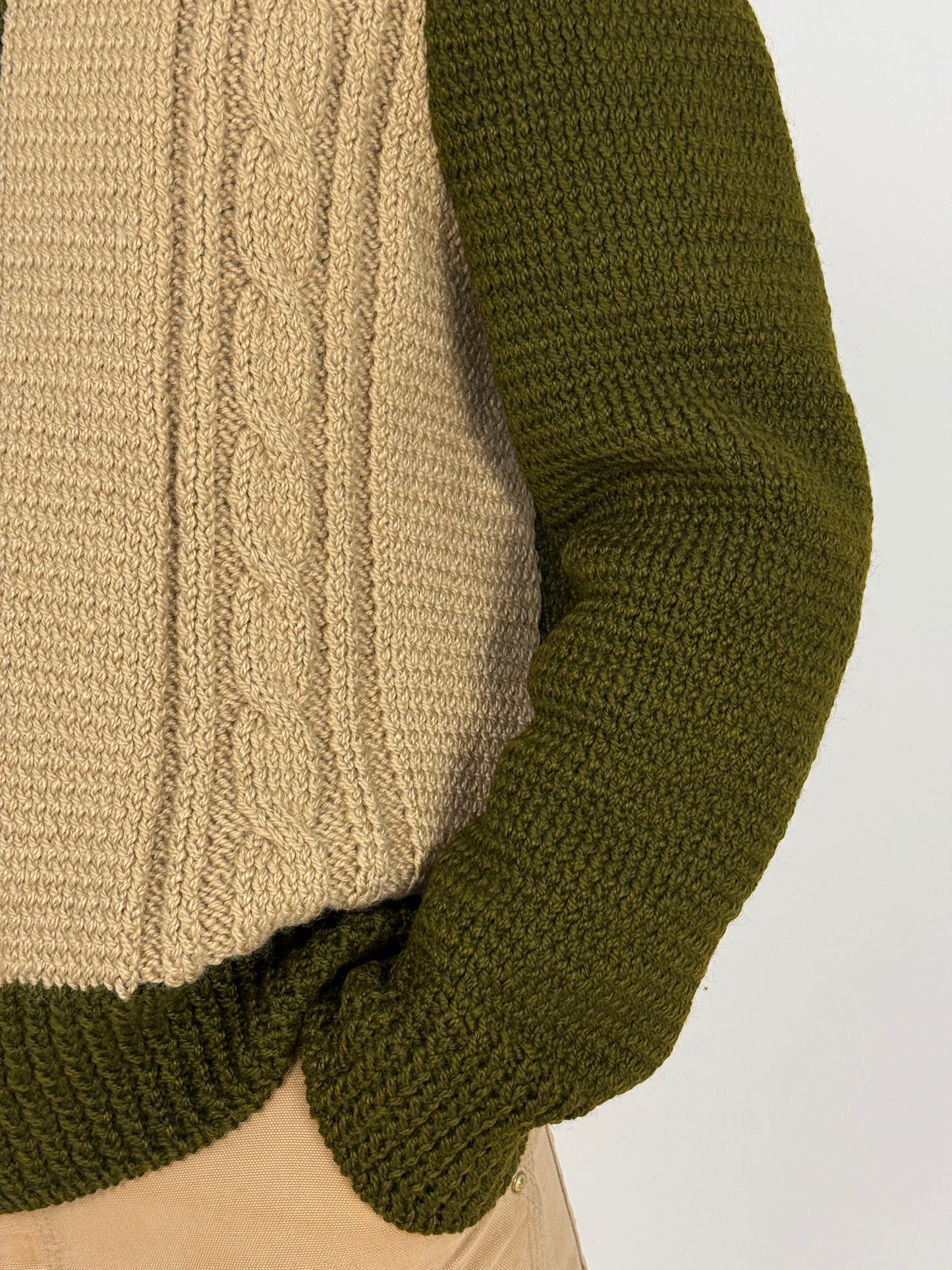 Cardigan in lana anni '60