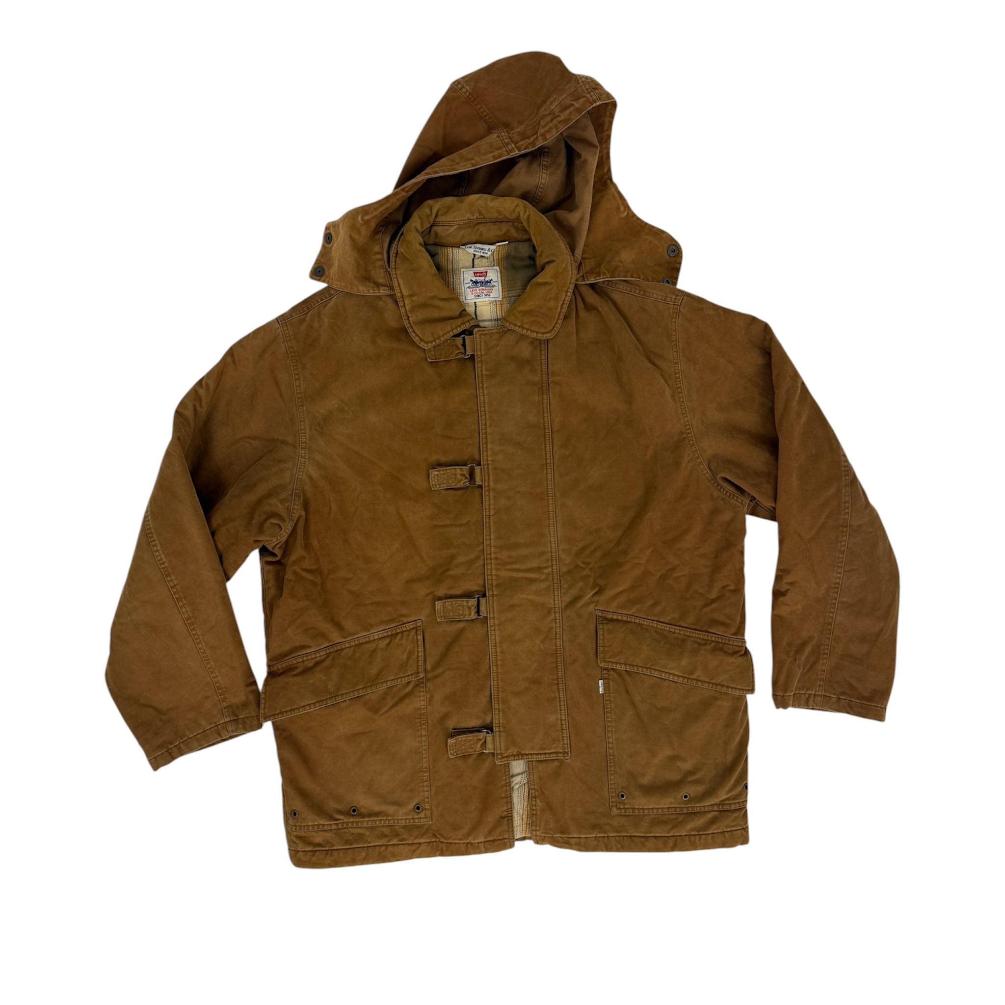 Giaccone Levi's Fireman Coat Canvas Anni '80 - Taglia XL