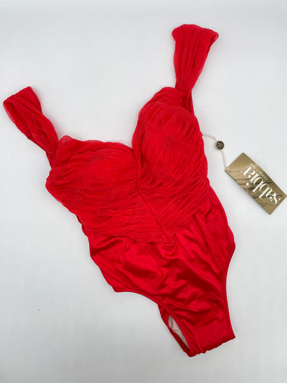 costume-intero-anni-80-rosso