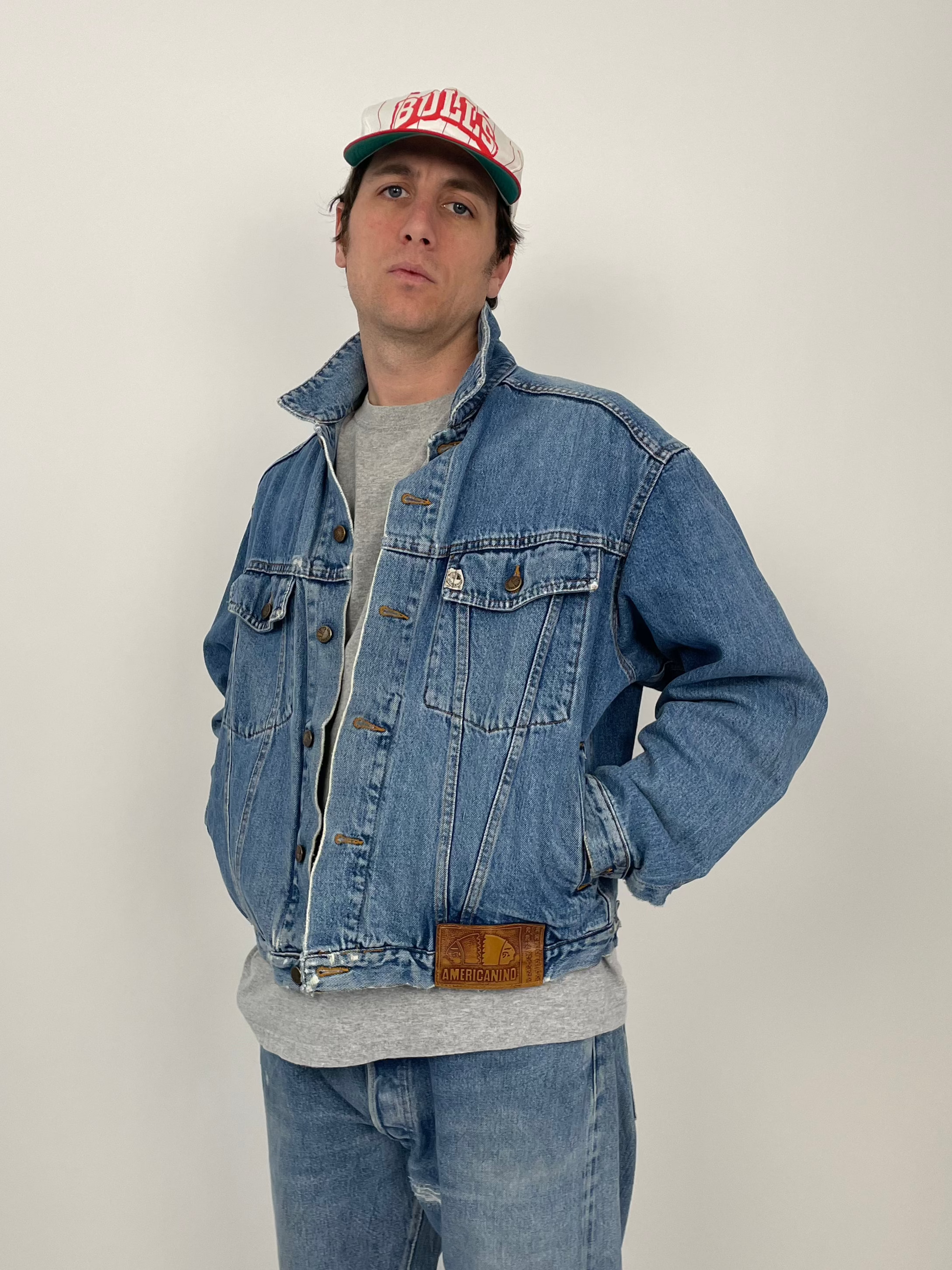 Americanino Denim Trucker Jacket Fangovintage