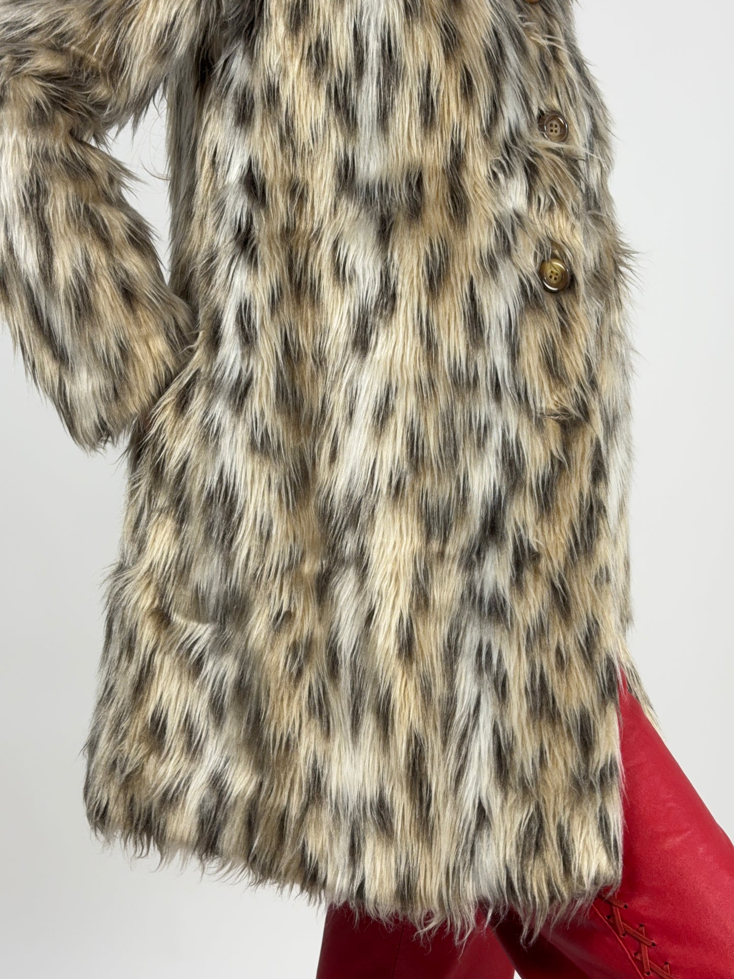 Eco pelliccia anni '70