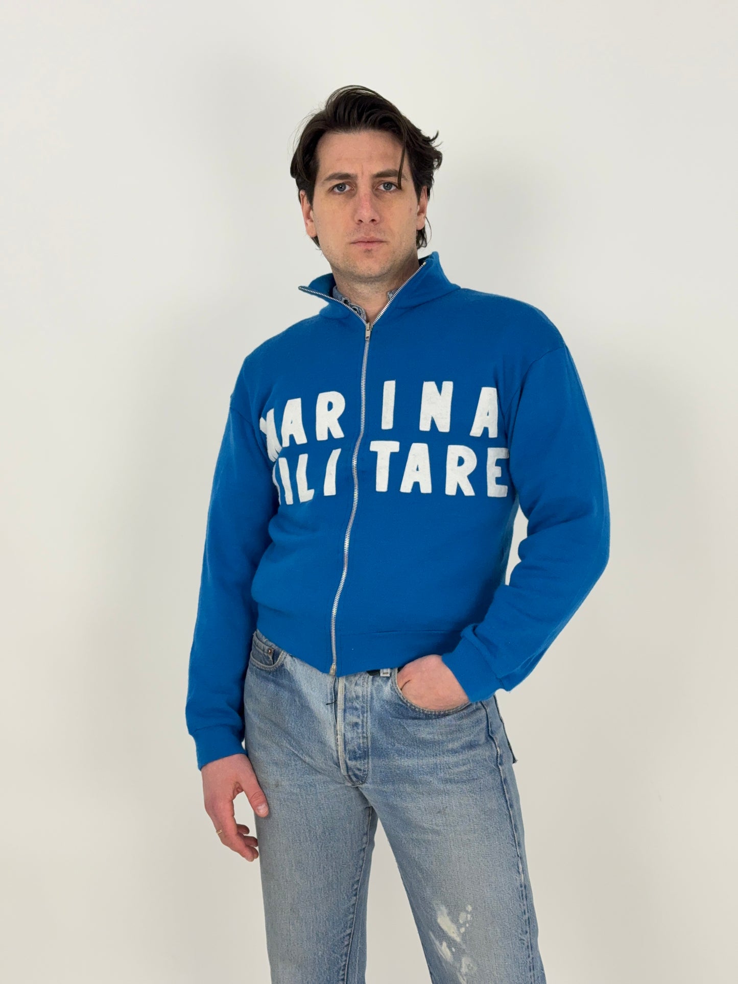 Felpa Olimpionica Marina Militare anni '90