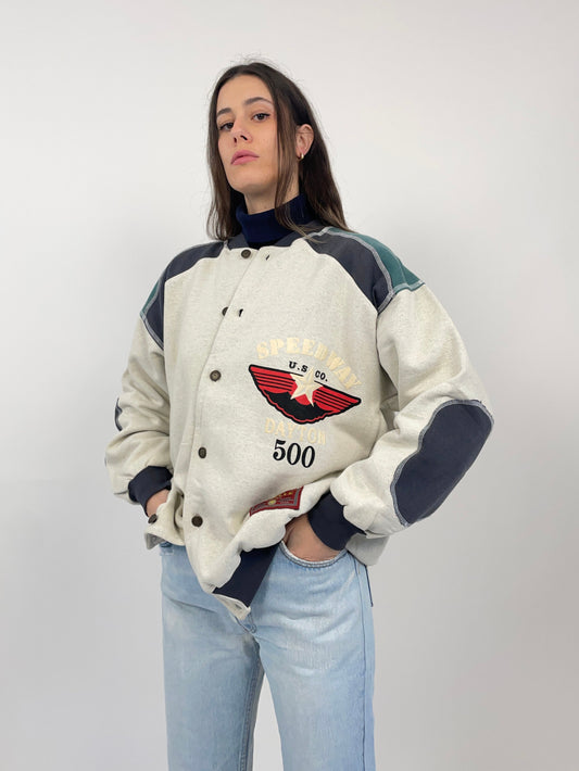 Cardigan felpato anni '90