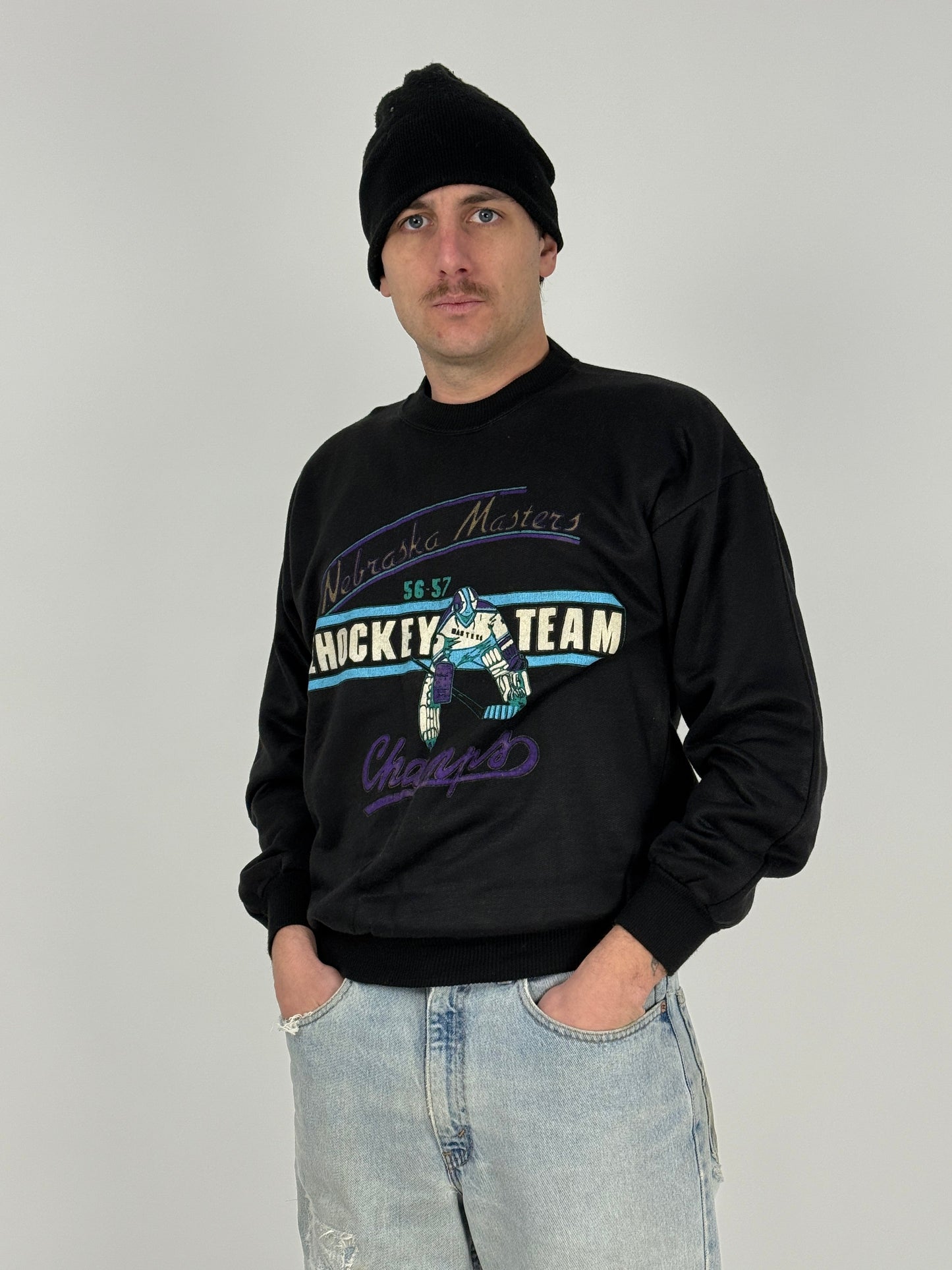 Felpa Nebraska Masters Ice Hockey Team anni ’80/’90