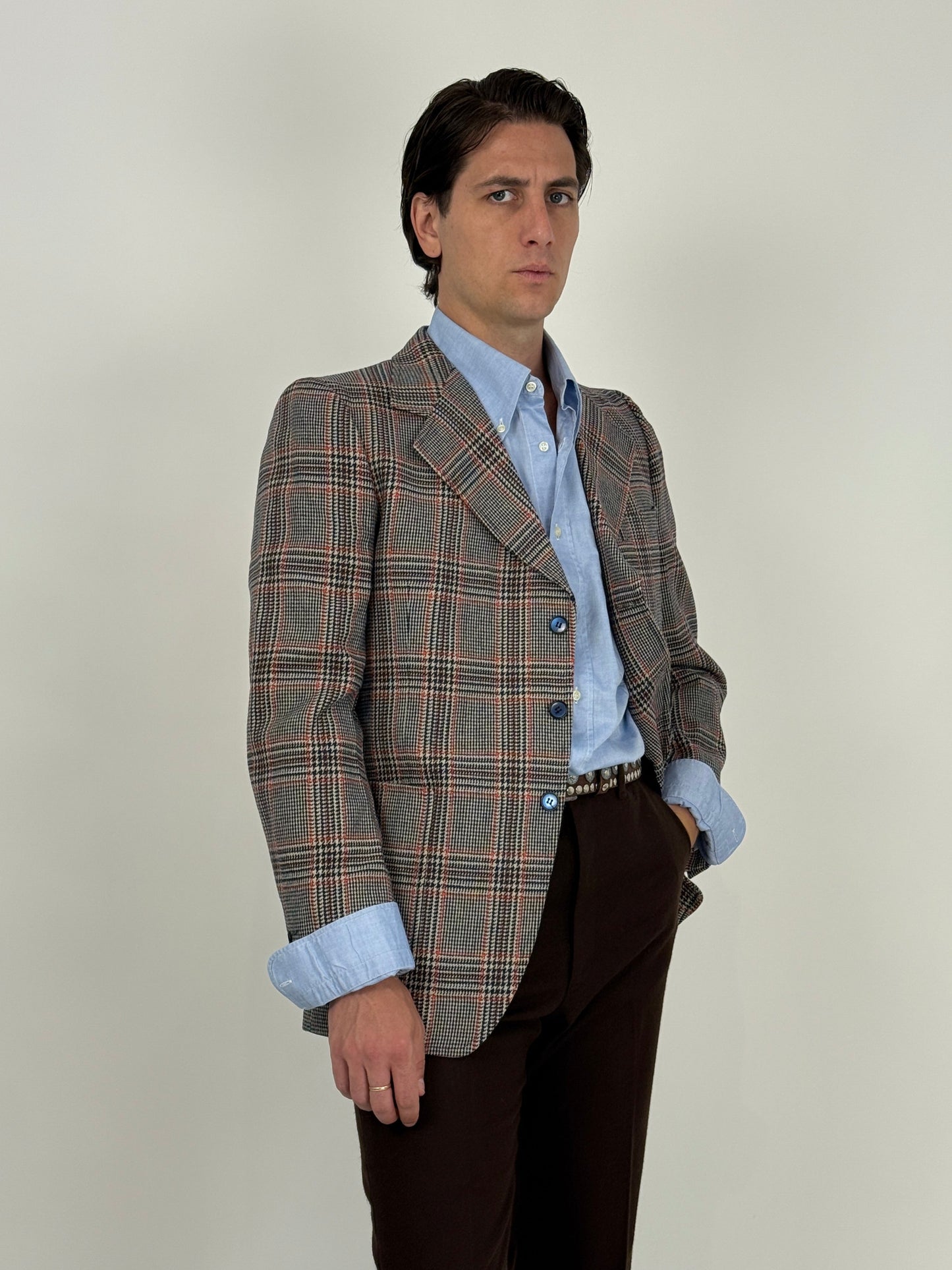 Giacca anni '70 in Principe di Galles