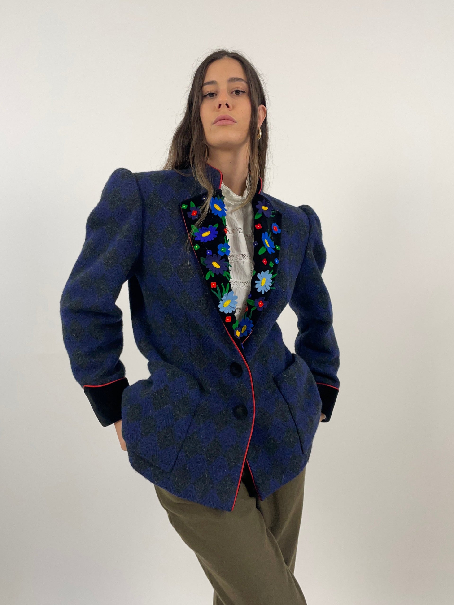 Blazer Kenzo Giubbotto Donna Giacca A Fiori Donna Giacca Kenzo