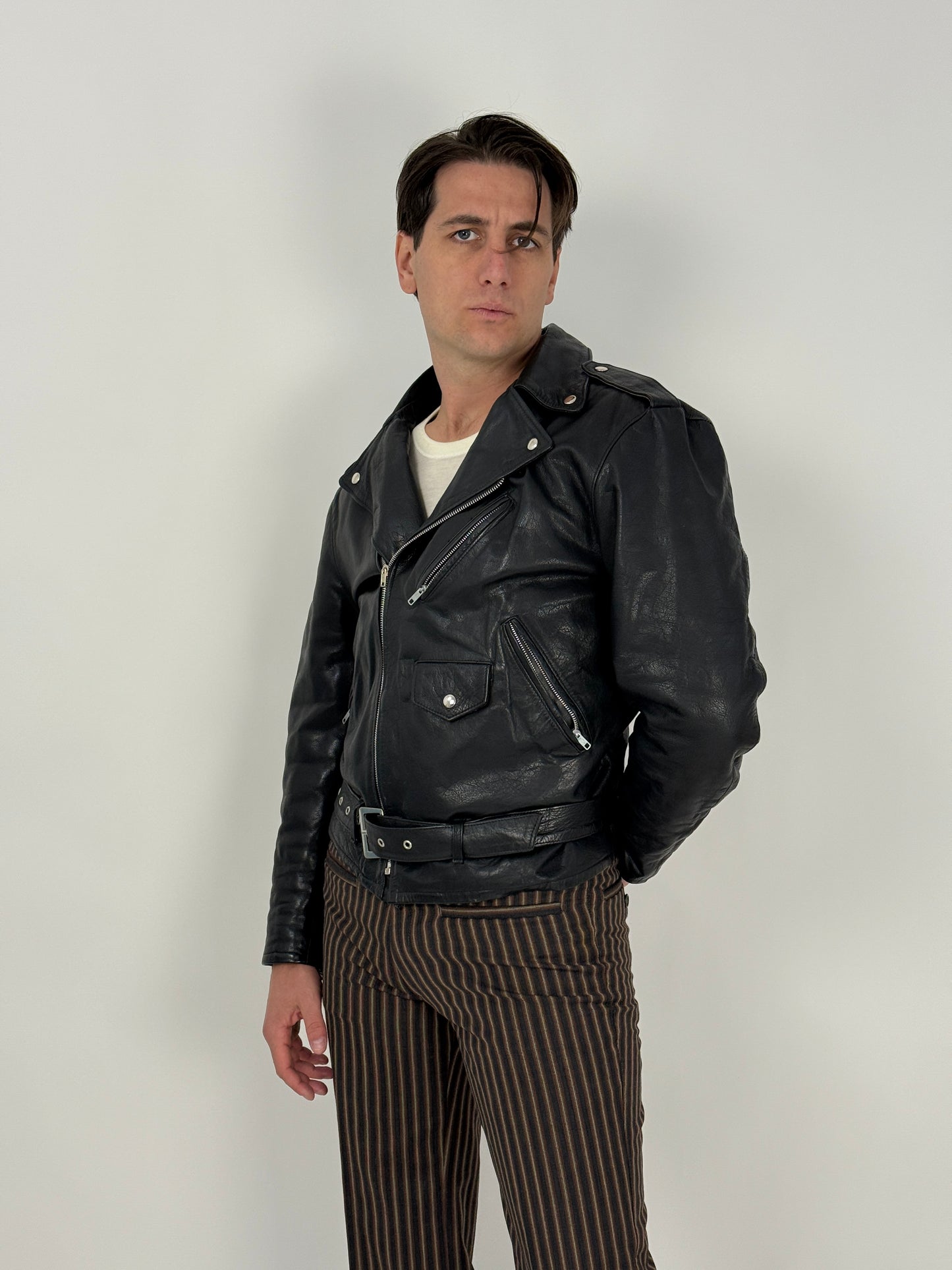 Giacca biker anni ’80