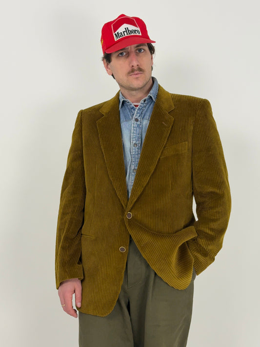 Giacca in velluto a coste anni '80