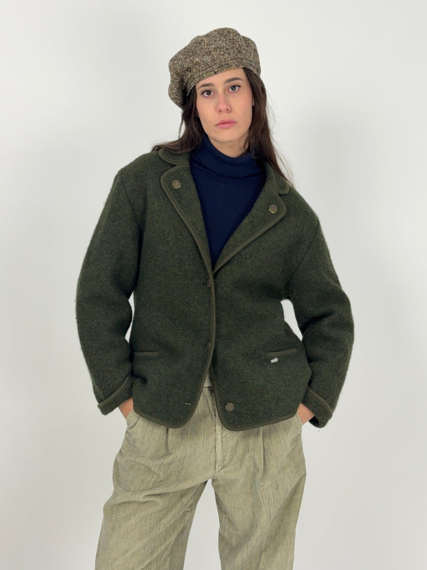 Giacca Tirolese in lana cotta - Merlet