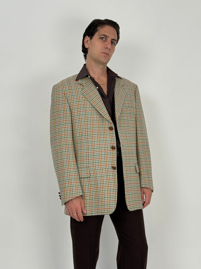 Giacca in pura lana vergine pied de poule