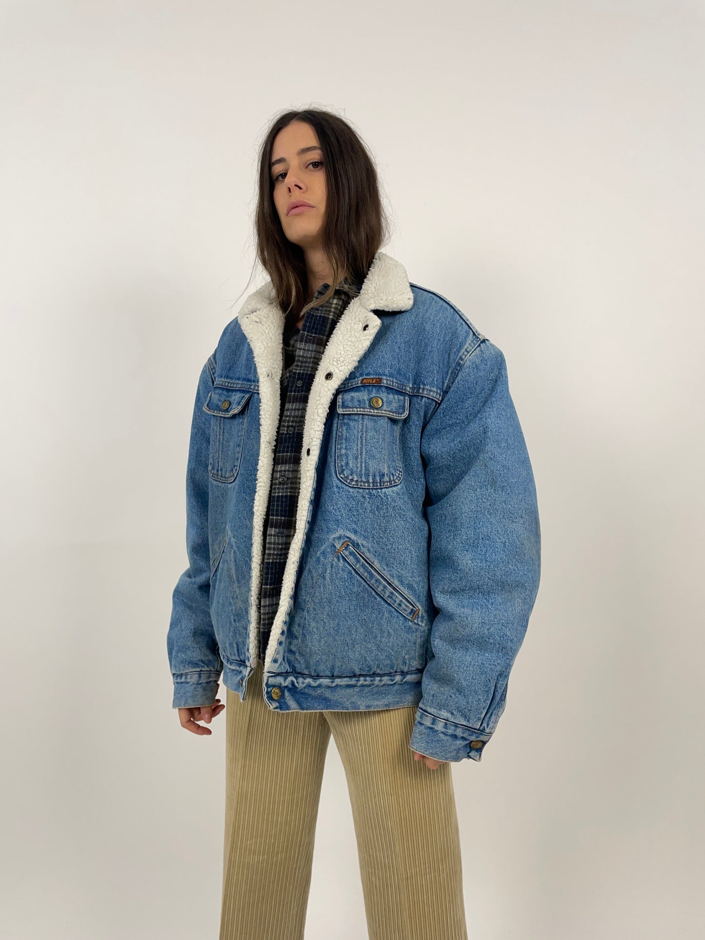 Rifle sherpa denim jacket