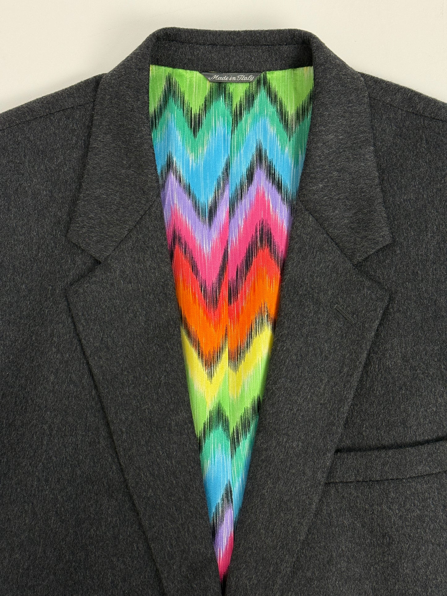 Blazer Versus Gianni Versace anni '90 - fodera multicolor