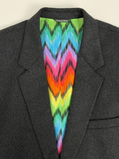 Blazer Versus Gianni Versace anni '90 - fodera multicolor