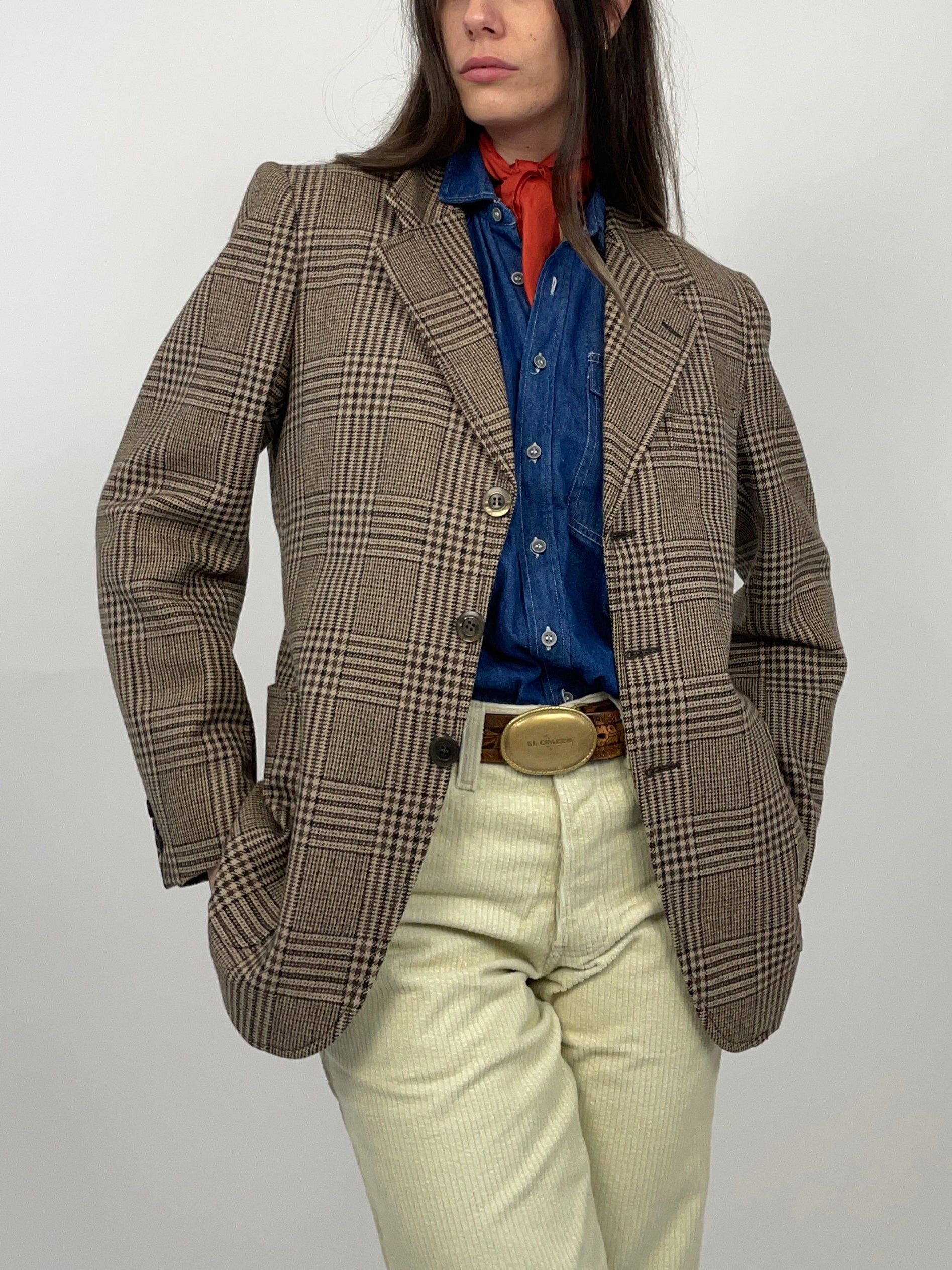 Blazer anni '70 Principe di Galles