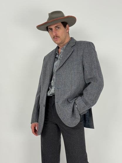 Giacca in Pura Lana Tweed