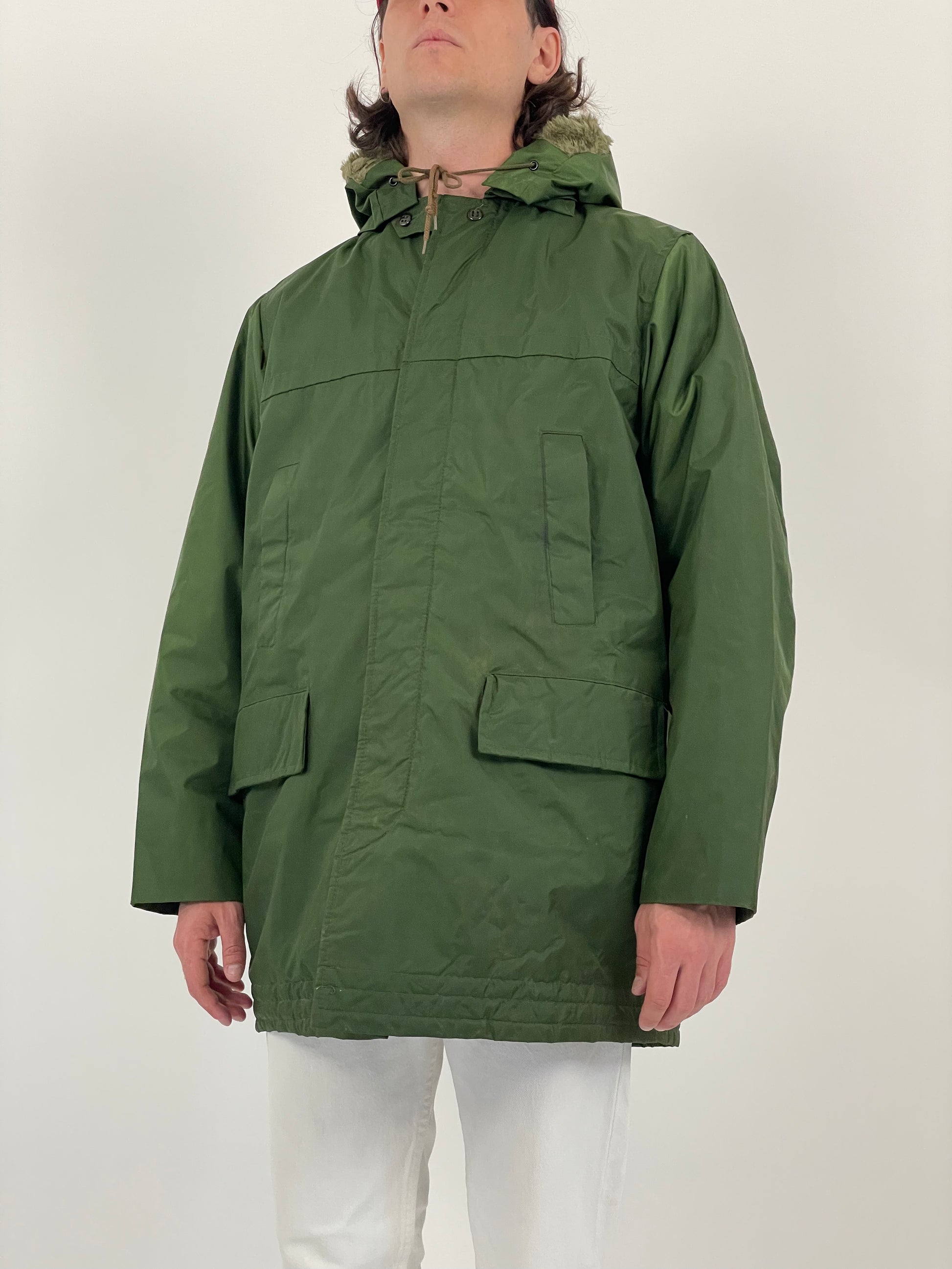 Giaccone impermeabile anni 50 Fangovintage