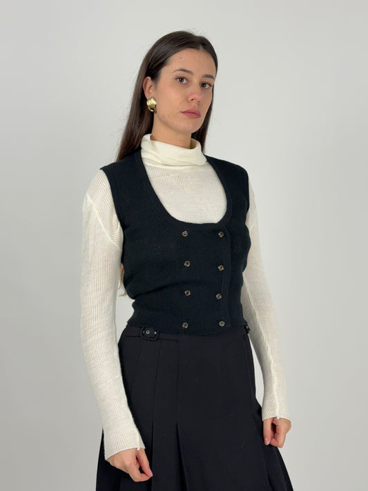 Gilet in maglia anni '70