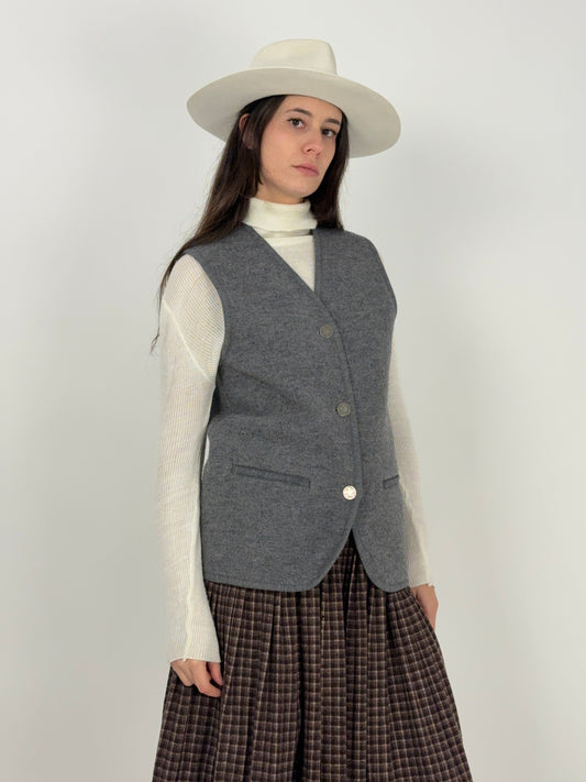 Gilet Walker Moessmer in pura lana