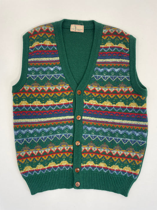Gilet in lana anni '80