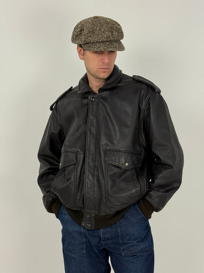 Giubbotto in pelle Bundeswehr anni ’80