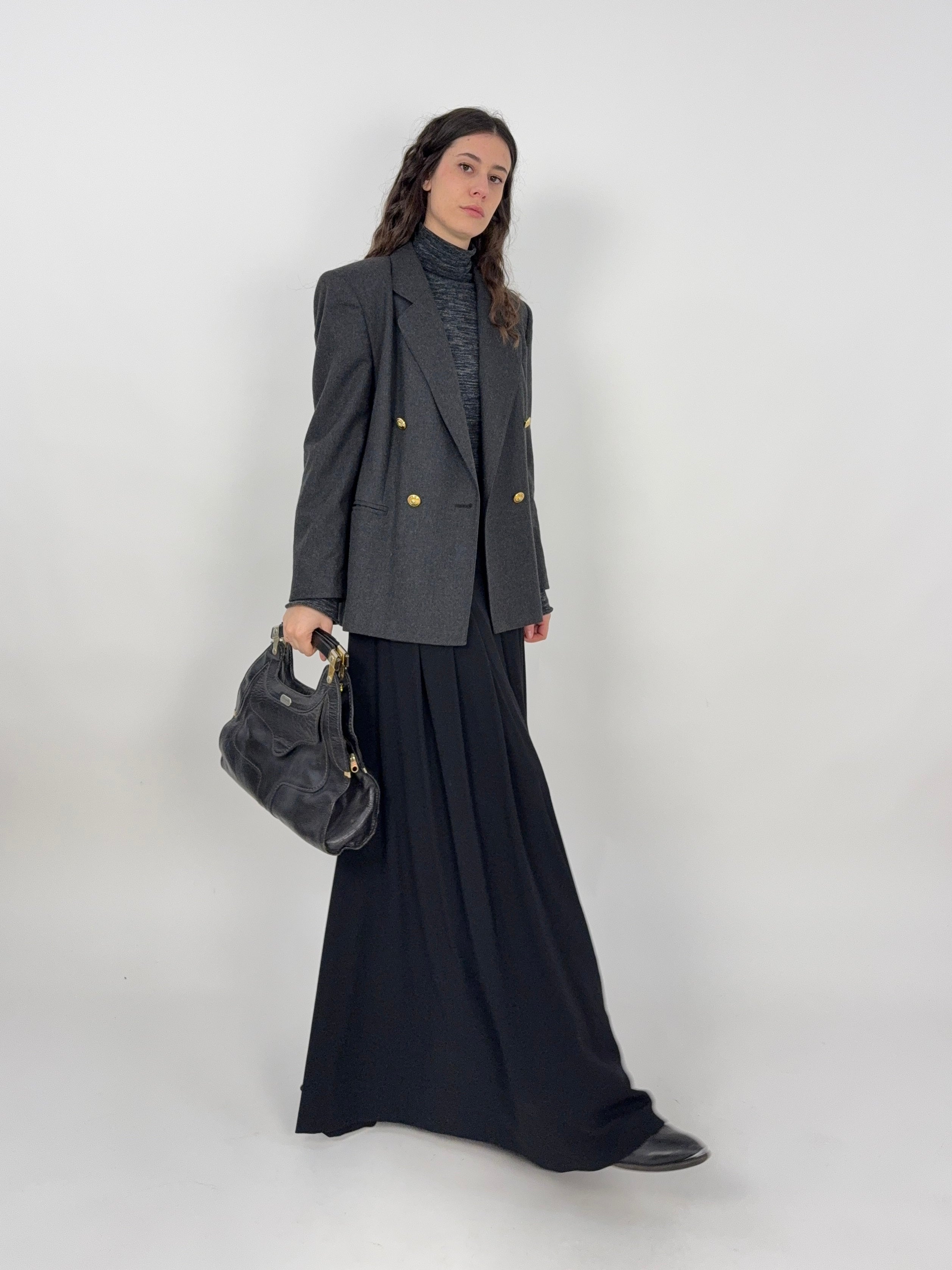 Gonna lunga sartoriale vintage