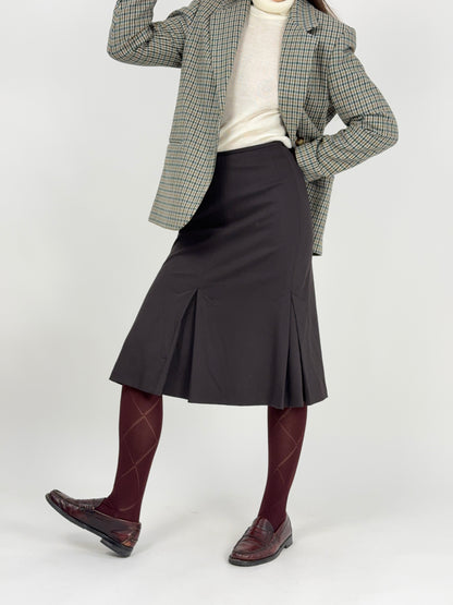 Gonna midi con Pieghe Frontali anni ’90