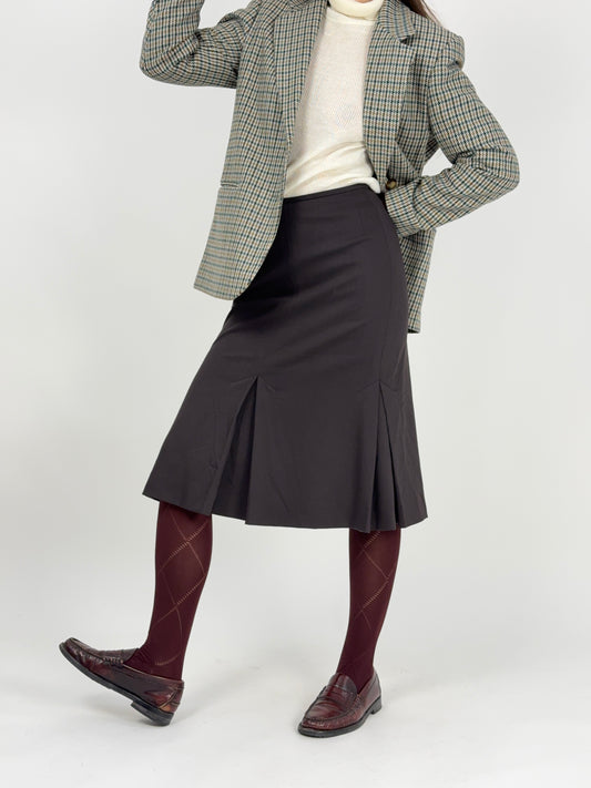 Gonna midi con Pieghe Frontali anni ’90