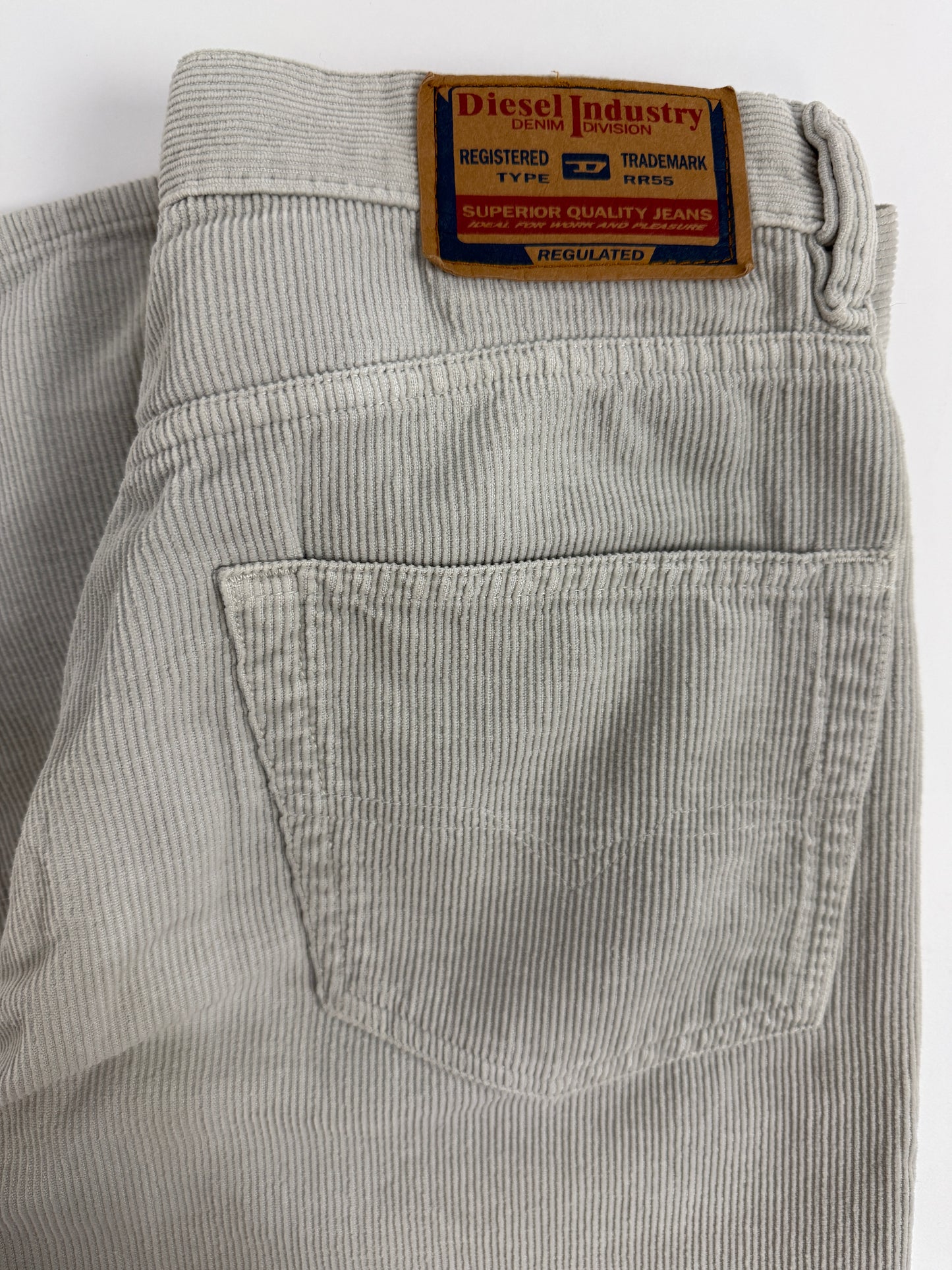 pantaloni Diesel in velluto a coste