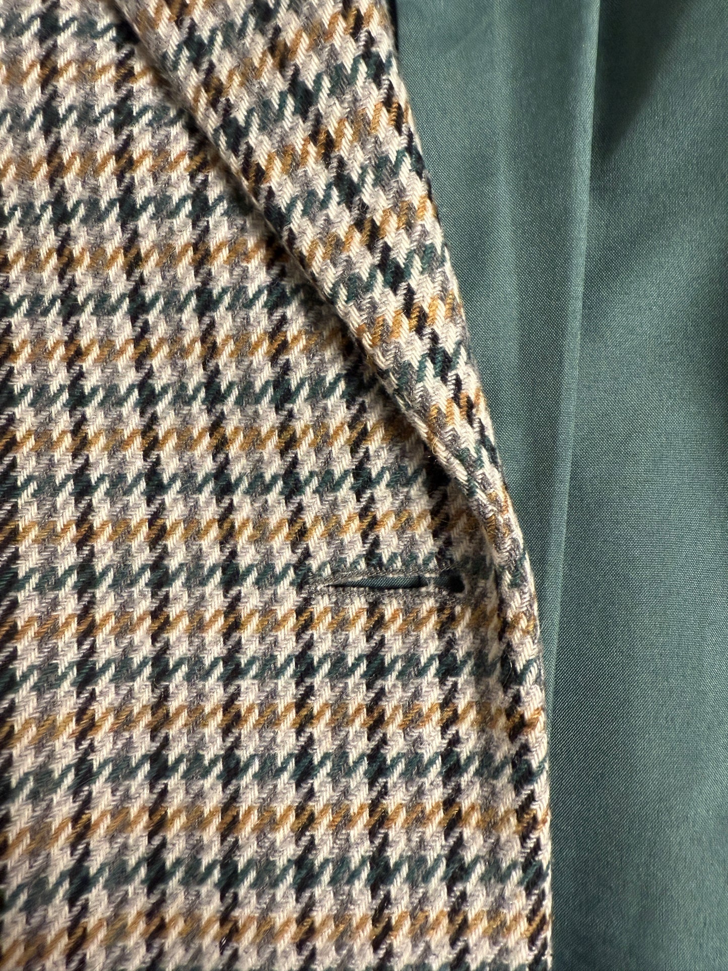 Blazer in lana pied de poule