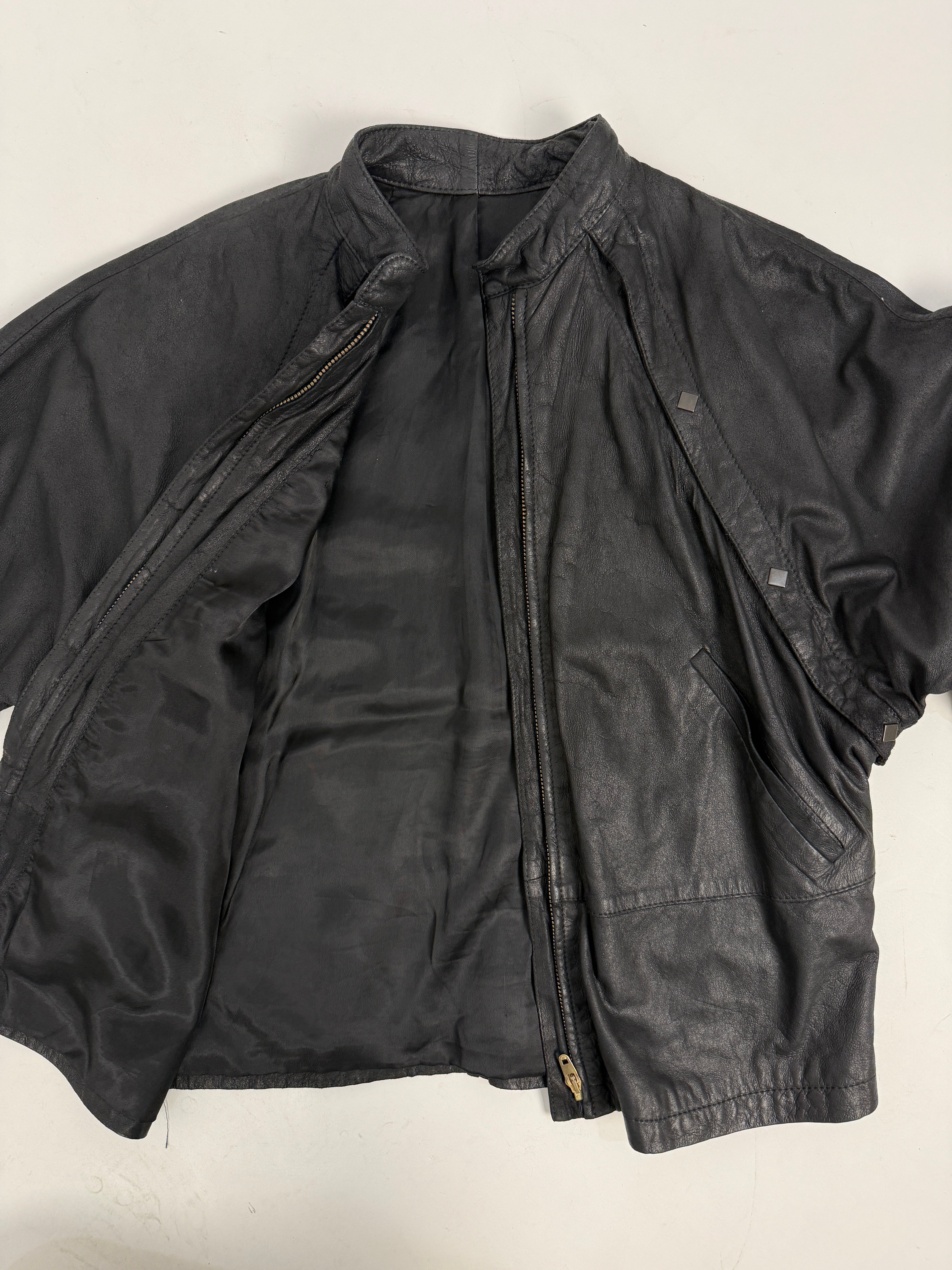 Giacca in pelle anni '70/'80