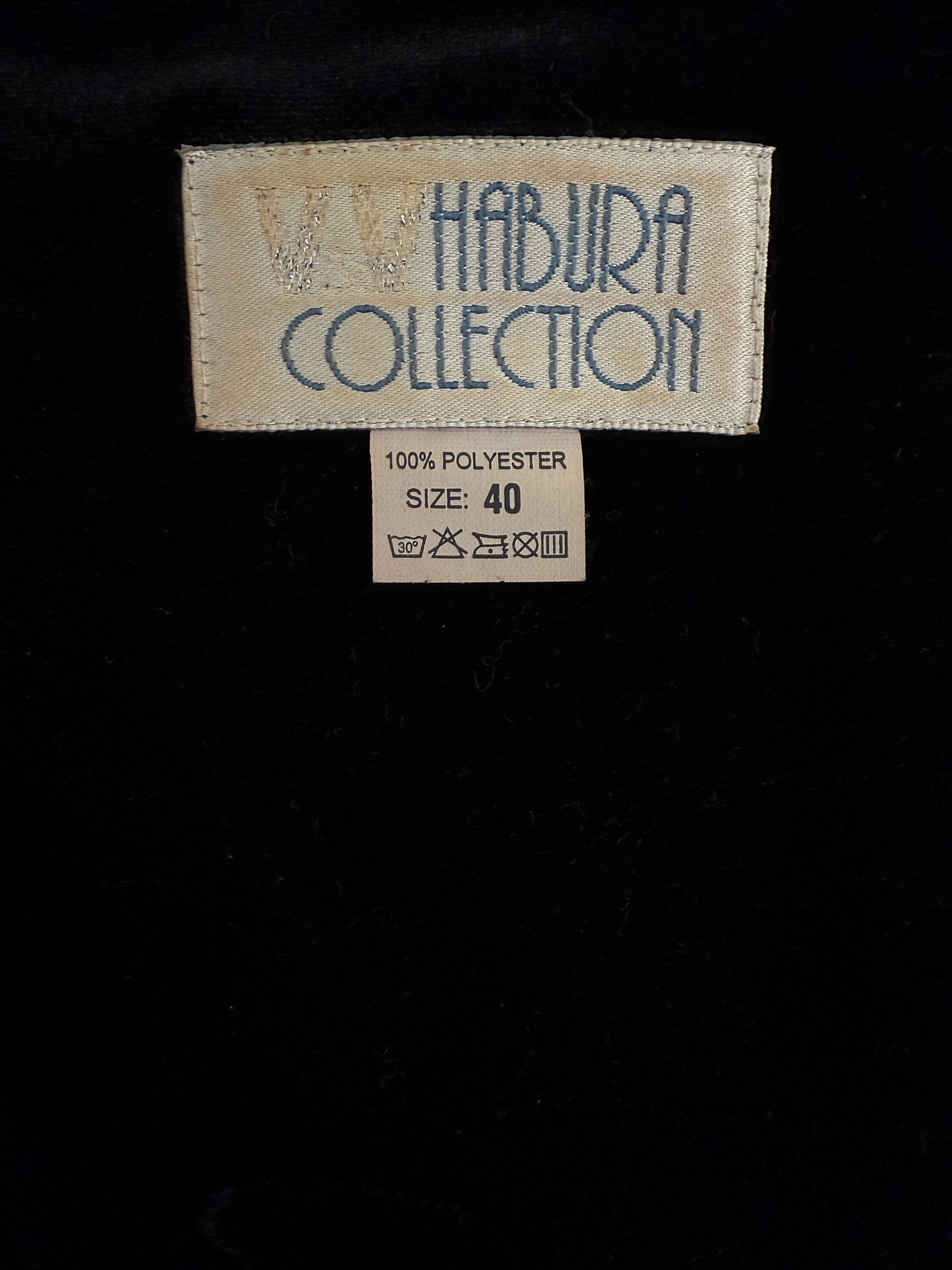 Abito lungo in velluto anni ’90