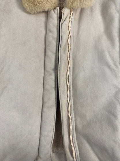 Cappotto monotone shearling anni '70