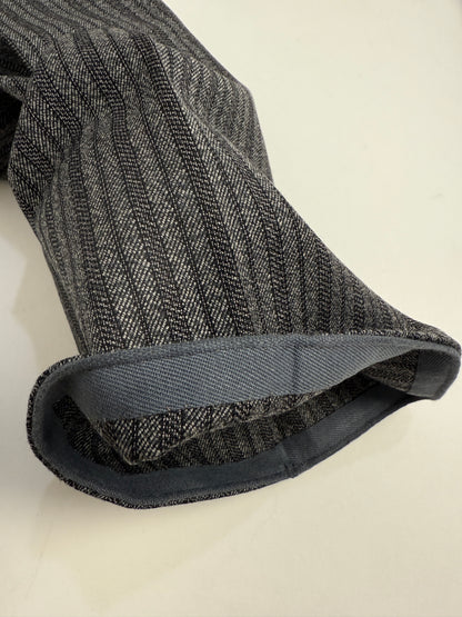 Pantaloni anni '60 in lana a righe