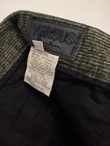 Pantaloni Versus Gianni Versace vintage in velluto a coste