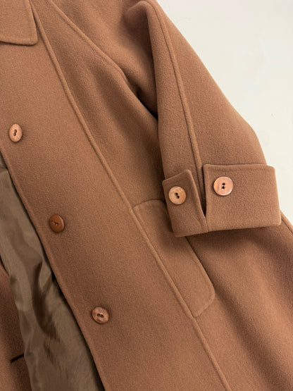 Cappotto Cammello in Lana anni '70