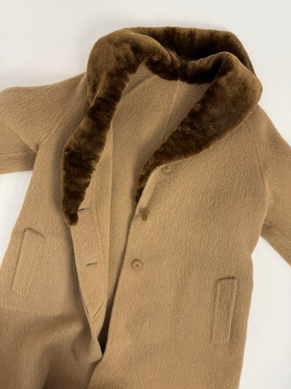 Cappotto cammello anni '70