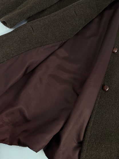 Cappotto in lana spazzolata anni ’70